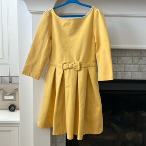 Janie and Jack yellow dress size 8